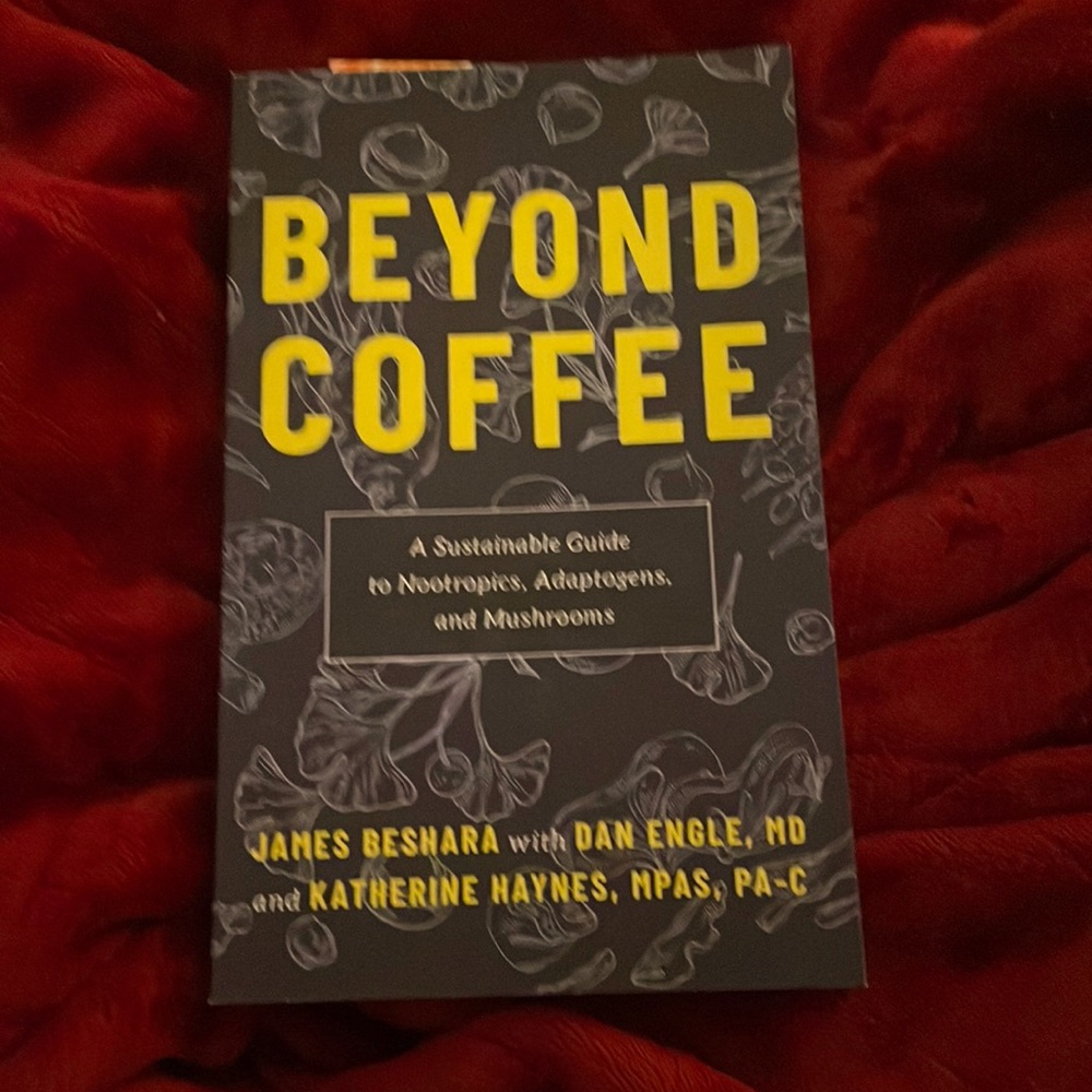 Beyond Coffee paper back book, 144 pages good condition